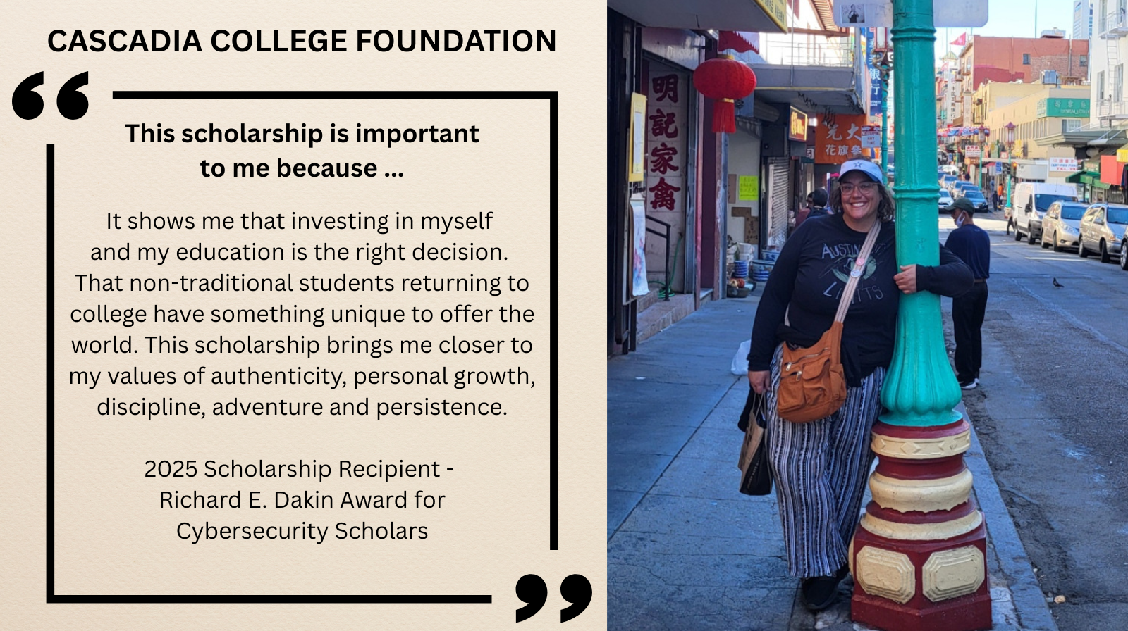 Richard E. Dakin Award for Cybersecurity Scholars - Student Quote.png